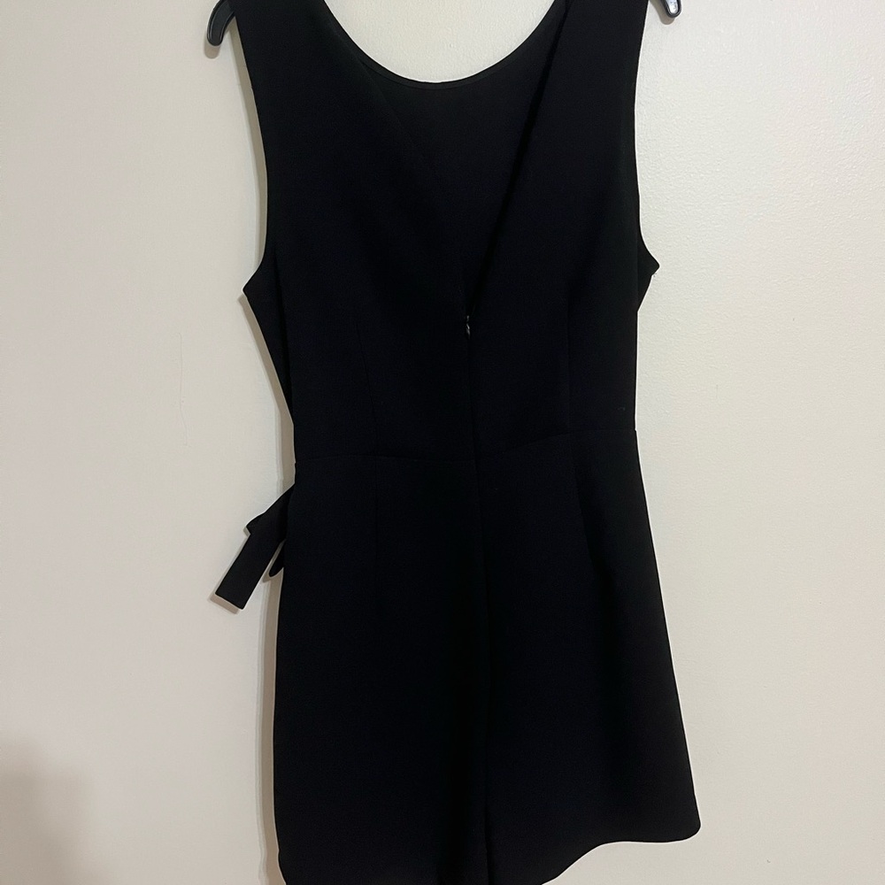 BCBGeneration Black Backless Dress
